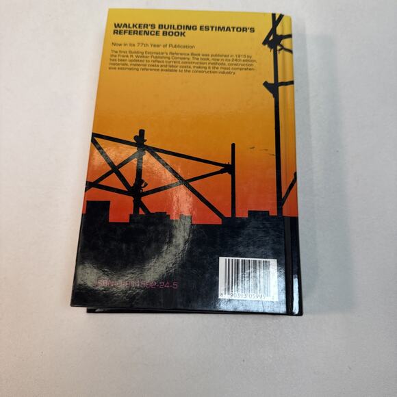 Walker’s Building Estimators Reference Book 24th Edition - Picture 2 of 4